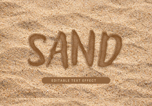 Sand Text Effect