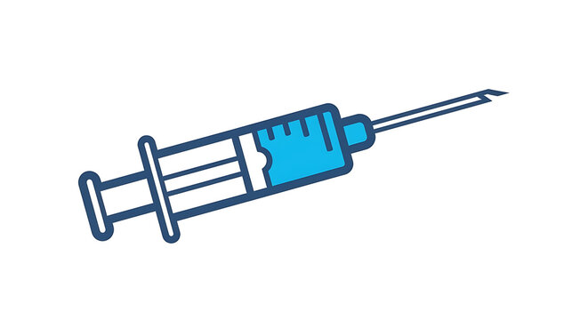 Blue and gray of a hand truck or dolly with a load