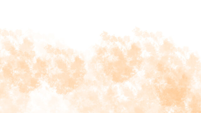 Watercolor texture with peachy hues on transparent background high-quality professional detailed modern