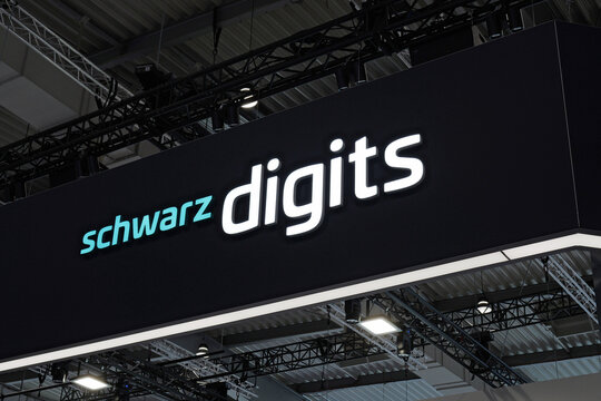 Hannover, Lower Saxony, Germany - April 22, 2026: Schwarz digits in Hanover, Germany - Schwarz Digits KG is the IT- and digital-services division of Germany's Schwarz Group