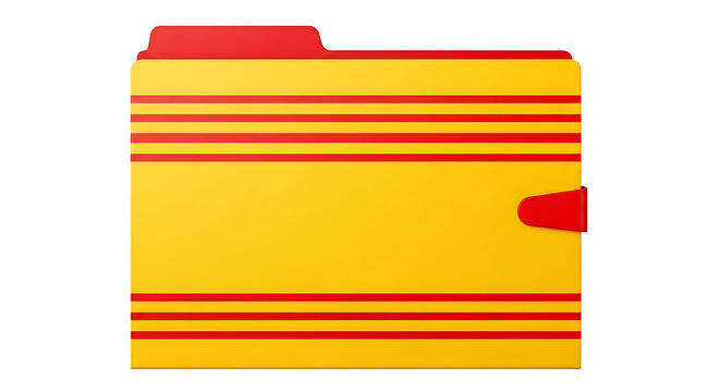 Horizontal striped fabric texture in yellow and red with frayed edges stripes