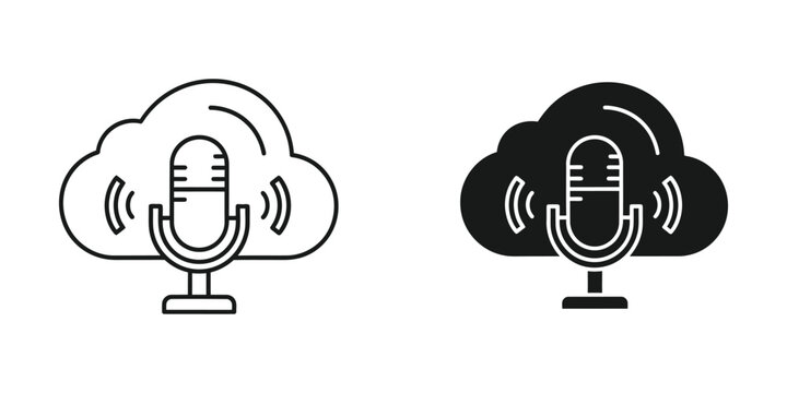 Comparison of cloud storage with audio recording features in different styles.