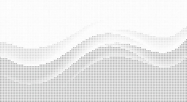 Pixelated castle silhouette isolated on transparent background digital art illustration