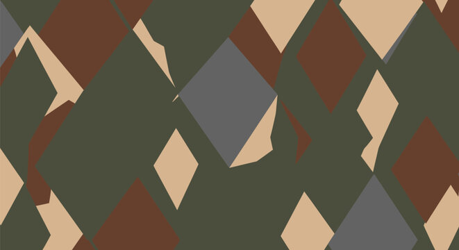 Camouflage Pattern Design.