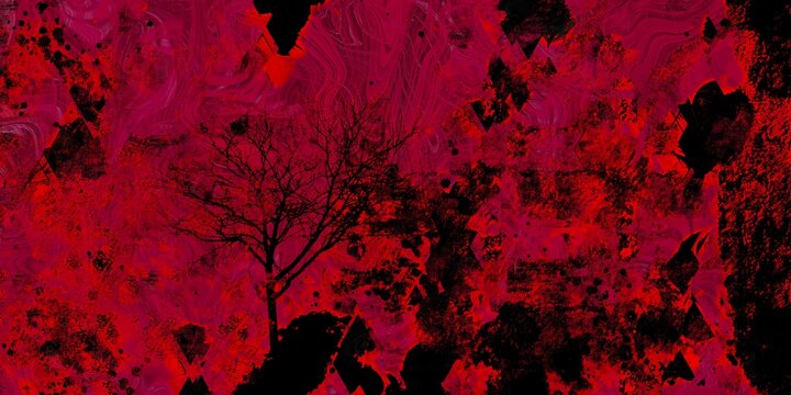 Red grunge wall texture winter love scratch the old wall vintage surface live dark black red light effect night mode of happiness marble unique modern high-quality wallpaper image theme use cover page