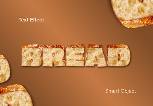 Bread Text Effect