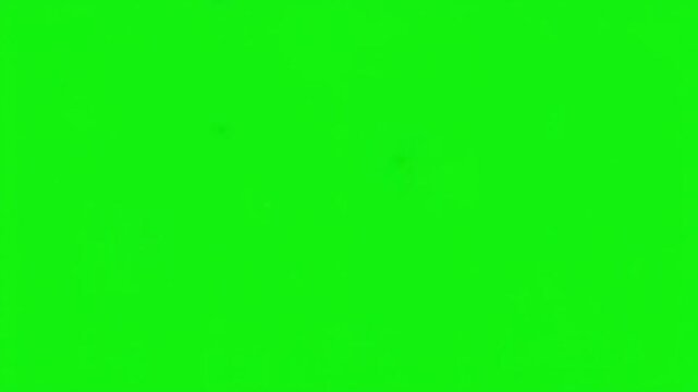 Sparkling gold stars and particle effects on green screen background for video keying, motion graphic animation of star rain, seamlessly loops　グリーンバック背景に輝く金の星とパーティクルエフェクト、合成用キーイング素材　シームレスループ動画