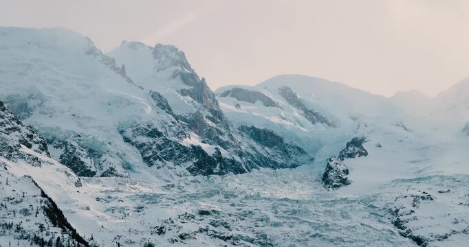 Mont Blanc Chamonix Sunset