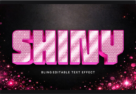 Bling Text Effect