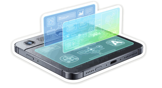 Mobile phone with contactless payment technology and NFC