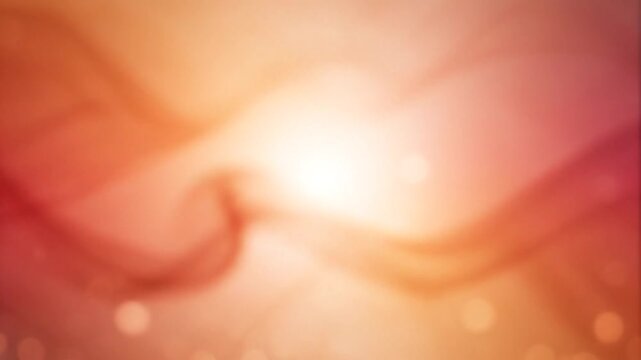 Woman holds hands in warm sunlight with bokeh effect in background