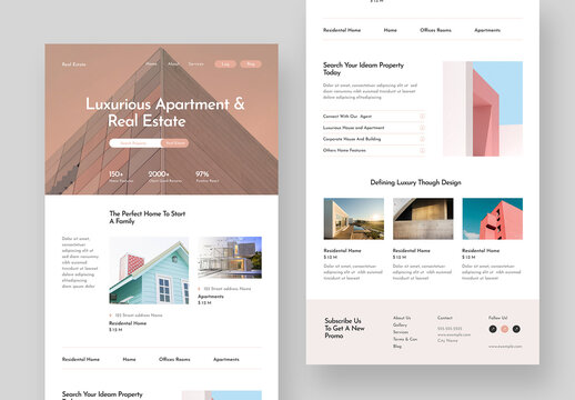 Real Estate Email Newsletter