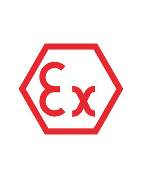 ATEX Red icon SVG