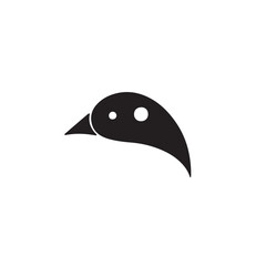 Obraz premium black silhouette of a bird