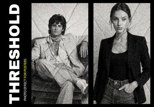 Threshold Photo Effect Poster