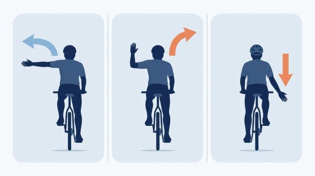 Cyclist Hand Signals Captured in High Fidelity for Pedestrian and Cyclist Safety Education