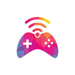Game wifi logo design template vector © Ahmed