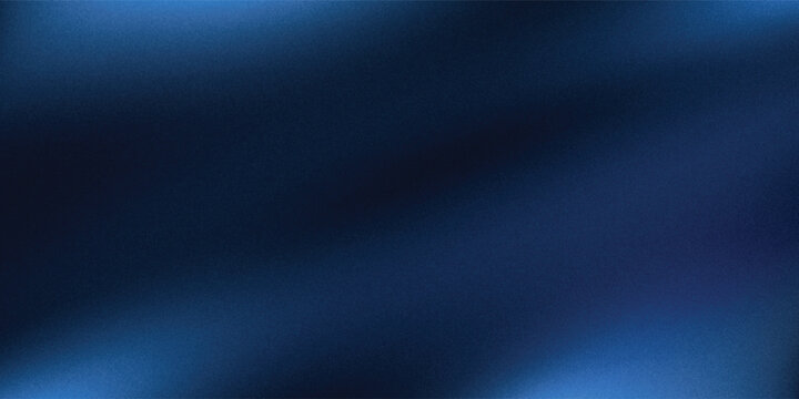 A moody and cinematic mesh gradient background featuring a deep midnight blue and charcoal grey palette.