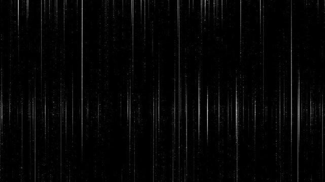 Vertical Video effect of white noise and glitch, noise and dust film grain background, overlay looping animation, Bad Tv Signal - Static tv noise, black and white, v screen noise glitch effect. 4k