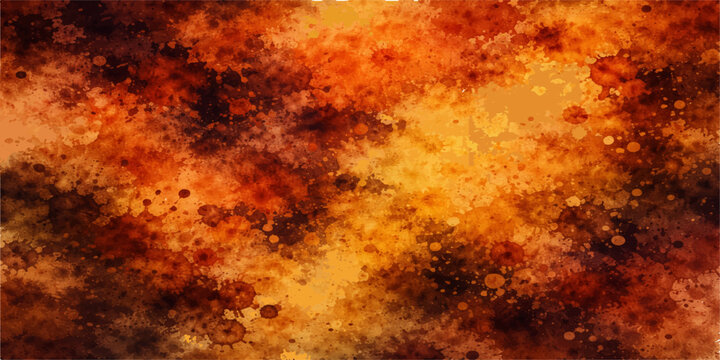 Hot textured grunge background featuring a dark inferno of red paint and burning orange fire flames with smoke and light energy