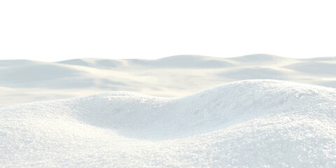 Fresh white snow dunes rolling over a winter landscape ©  creative  marlia