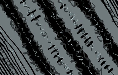Abstract image for printing. Picture for modern interiors. The picture is painted by hand on a tablet. © neurostructure