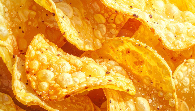 Papadum renyah dari dekat; detail makanan pembuka India