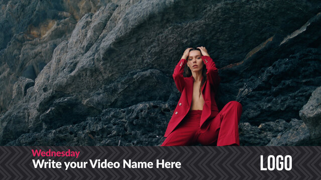 Broadcast Slideshow Package Lower Third  2 &ndash; Dynamic Photo Video Slideshow, Titles, Lower Thirds, Logo, Transitions and Promo Elements for TV and Media Presentation