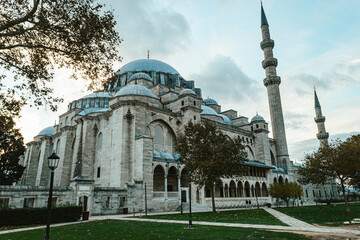 Fototapeta premium Suleymaniye Mosque in IStanbul, Turkey