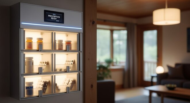 Automated Pharmacy Prescription Dispenser Ready for Service