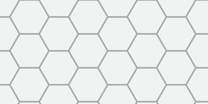 Honeycomb pattern hexagon illustration wallpaper cell geometric seamless design.	