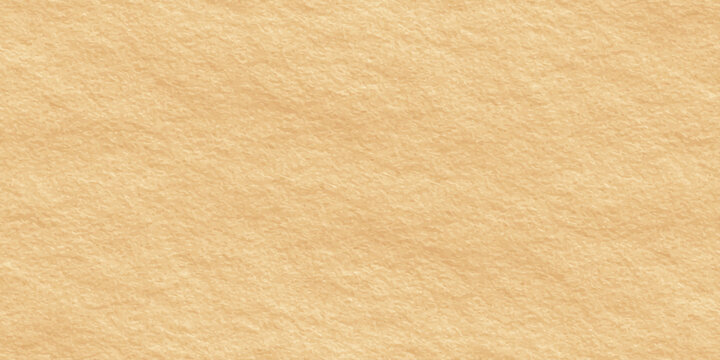 Warm beige handmade paper texture background with organic fiber grain, recycled craft parchment for vintage designs