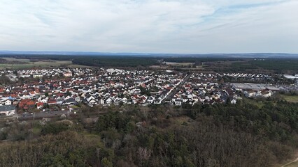 Rodgau, von oben gesehen © Fotolyse