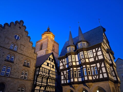 Kirche und Rathaus in Alsfeld