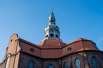 Osiedle Nikiszowiec- Kościół św. Anny- Katowice, Polska © Tomasz Warszewski