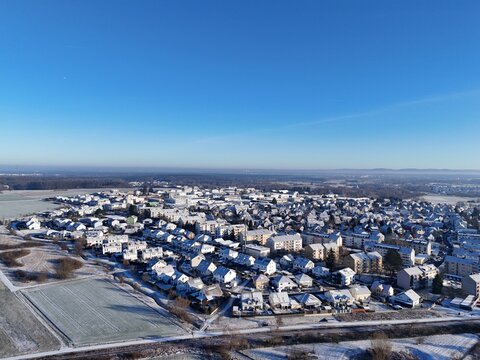 R&ouml;dermark-Urberach im Winter