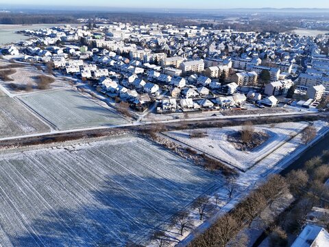R&ouml;dermark-Urberach im Winter