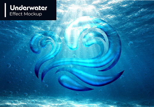 Underwater Effect Mockup