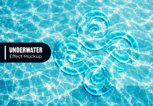 Underwater Effect Mockup