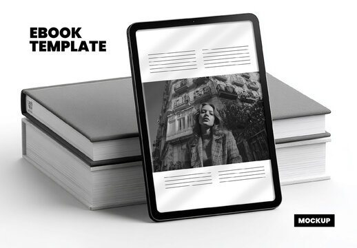 Ebook Template Mockup