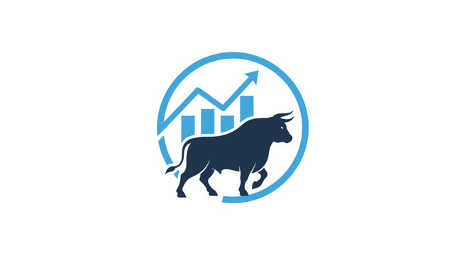 Bull Market Symbolizing Financial Growth and Investment Success.
