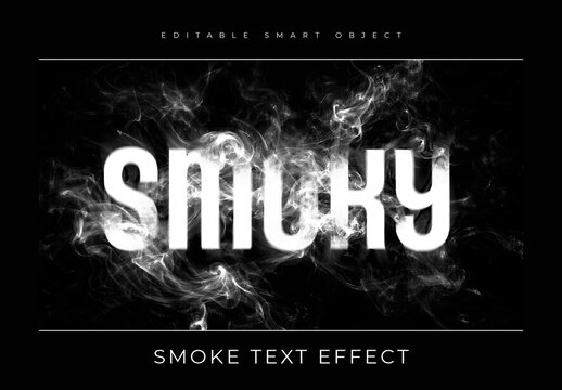 Smoke Text Effect