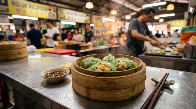 momo's market stall in hong kong