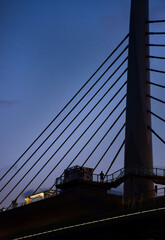 Fototapeta premium bridge over the sea