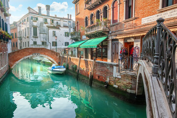 Canal in Venice, Italy © adisa