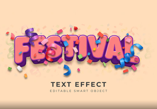 Festival Text Effect