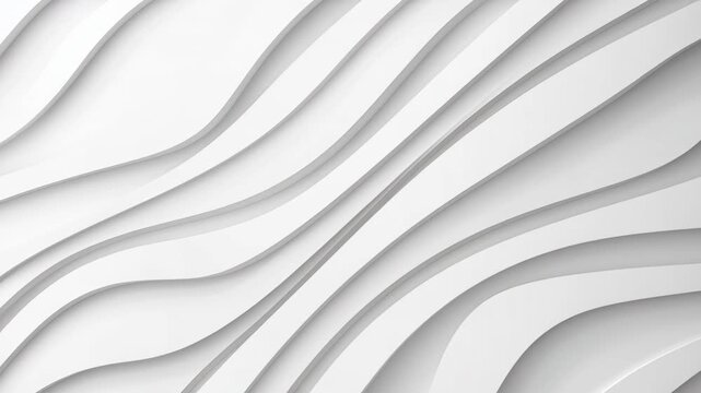 Abstract Waves: An artistic composition of layered, undulating forms creates a sense of movement and depth, the interplay of light and shadow amplifying the textured surface and contemporary design.