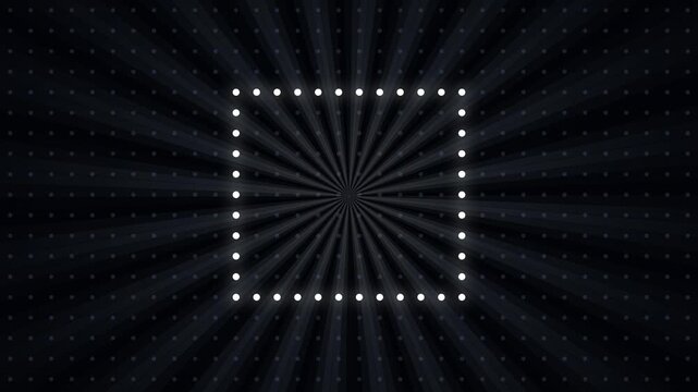 High-quality 4K motion graphics background featuring a geometric square LED grid pattern. Unique visual generated with custom parameters.
