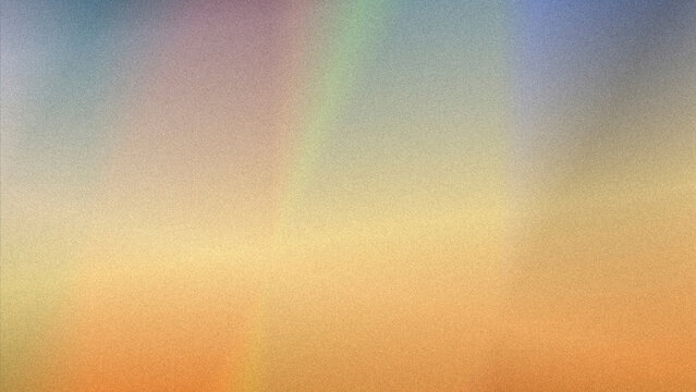Gentle rainbow hues blend across a grainy gradient, echoing a dreamy sunset sky and offering a versatile, uplifting backdrop for creative designs and optimistic messages.
