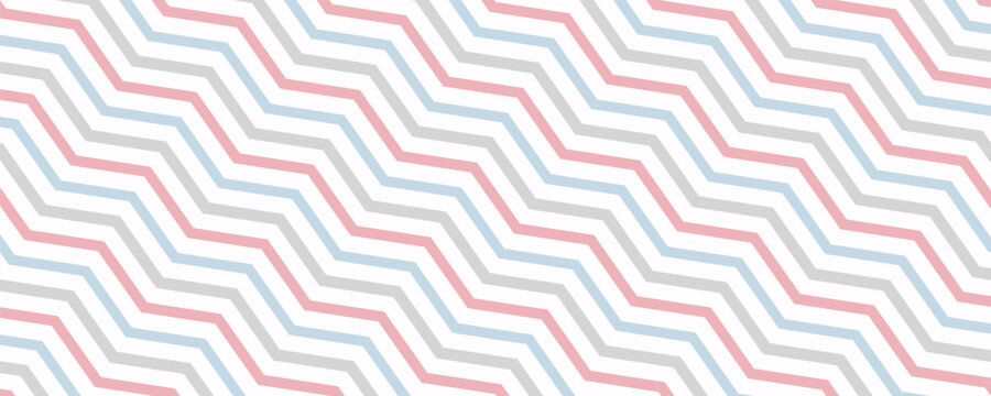 Seamless Chevron Zigzag Pattern Vector modern illustration